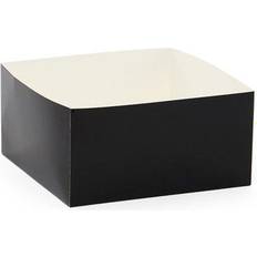 Black Cardboard Boxes 25ea 6 X 6 X 6 Black Lux Gift Box Base-Pkg by Paper Mart