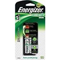 Energizer Batteriladere Batterier & Ladere Energizer 35035819 batteriladdare miniladdare inkl. 2 x AA 2 000 mAh batterier