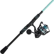 Zebco Splash Spinning Reel and Fishing Rod Combo, 6-Foot 2-Piece Fishing  Pole