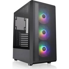 Computer Cases Thermaltake S200 TG Black Tower ARGB Tempered
