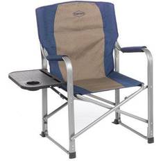 Kamp-Rite Camping Chairs Kamp-Rite CC105 Outdoor Folding Director s Chair w/ Side Table (2)