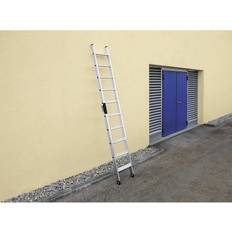 Treppenleitern MUNK Lean to ladder with steps, professional version, width 420 mm, 6 steps, rail 58 x 25 mm