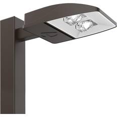 Candle LED Lamps Lithonia Lighting Contractor Select 400- Watt Equivalent Integrated LED Dark Bronze Weather Resistant Area Light, 5000K
