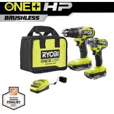 Ryobi cordless drill Drills & Screwdrivers Ryobi s Tools 18V ONE Lithium-Ion Cordless DrillDriver and Impact Driver Combo Kit (2-Tool) with (2) Batteries