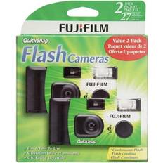 Single-Use Cameras Fujifilm QuickSnap Flash 400 Disposable 35mm Camera (Pack of 2)