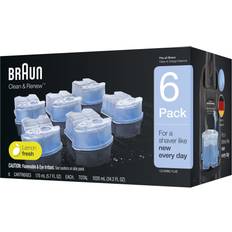 Shaver Cleaners Procter & Gamble Braun Clean Renew Refill Cartridges, 6 Count, Pack of 1