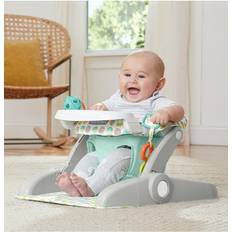 Booster Seats Summer infant Booster Chairs Light Green Learn-to-Sit Three-Position Floor Seat
