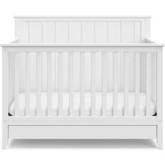 Beds Storkcraft Forrest 5-in-1 Convertible Baby Crib with Drawer 55.8x30.4"