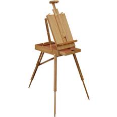 Litton Lane Gold Metal Easel with Foldable Stand (2- Pack)