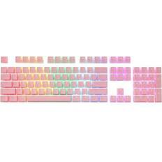 Keycaps Keyboards Redragon Pink Pudding Keycaps 104pcs (English)