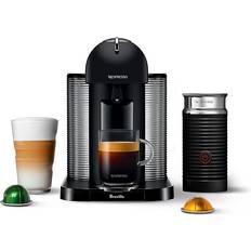 Nespresso coffee machine and milk frother Coffee Makers Nespresso Machine Breville Vertuo Coffee