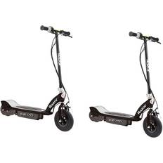 Electric Scooters Razor E100 Kids Ride On 24-Volt Motorized Electric Powered Scooters, Black