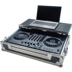 Musical Accessories Harmony HCDDJFLX6WLT Flight Glide Laptop Tray DJ Custom Case Pioneer DDJ-FLX6