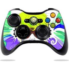MightySkins Decal Wrap Compatible With Microsoft Xbox 360 Controller Sticker Design Spin