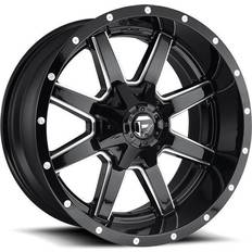 Fuel 20" - Black Car Rims Fuel 1PC Aluminum Rim D610 MAVERICK 20X9in Gloss Black