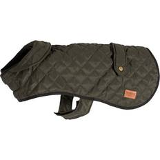 Ancol 40cm, Green Heritage Quilted Blanket Dog Coat