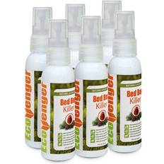 ECOVENGER Bed Bug Killer by EcoRaider 2OZx6−100% Efficacy Kills All Stages/Eggs for 2 Weeks, Plant-Based, Child/Pet-Safe
