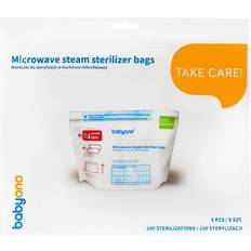 Sterilisatorer på salg BabyOno Take Care Microwave Steam Sterilizer Bags sterilisation bags for microwave ovens 5 pc