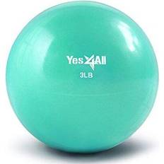 Yes4All Resistance Bands Yes4All 3lbs Soft Weighted Toning Ball Teal