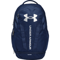 Under Armour Hustle 5.0 Backpack - Academy/Silver