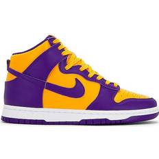 Yellow Shoes Nike Dunk High Retro M - Court Purple/University Gold/White/Court Purple