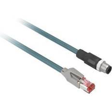 Schneider Electric ethernet kabel M12 lige RJ45