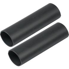 Cable Conduits Ancor 327124 Heavy Wall Heat Shrink Tubing 1 INCH x 12 INCH 2-Pack Black