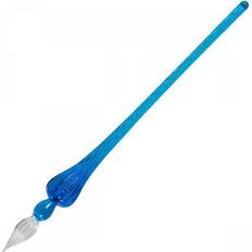 Herbin Glass Pen Round 18cm Blue