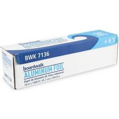 Silver Shipping & Packaging Supplies Boardwalk Heavy-duty Aluminum Foil Roll, 18" X 1,000 Ft BWK7136