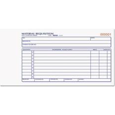 Rediform Material Requisition Book, Two-part Carbonless, 7.88 X 4.25, 1/page, 50 Forms RED1L114 carbon