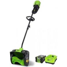 Lawn Scarifiers Greenworks PRO 12 80V Cordless Brushless Snow Shovel 2.0 Ah Battery Included 2600602