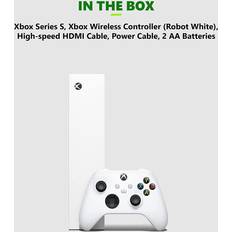 Microsoft Game Consoles Microsoft Xbox Series S 512 GB All-Digital (Holiday 2022) Extra Wireless Controller