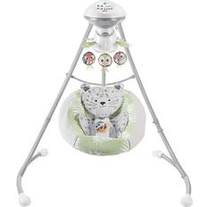 Toys Fisher Price Snow Leopard Swing Green