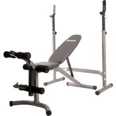 Exercise Benches & Racks on sale Body Champ 2-Piece Combo Adjustable Bench Press BCB3780