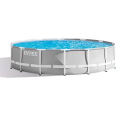 Above ground swimming pools Swimming Pools & Accessories Intex 14-ft x 42-in Round Above-Ground Pool 128272