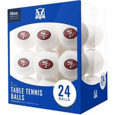 Table Tennis Balls Victory Tailgate San Francisco 49ers Logo Tennis Balls 24-pack