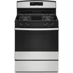 Gas Ovens Ranges Amana 5 cu. Range with Self-Clean Silver