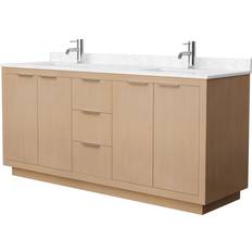Tiles Wyndham Collection Wyndham Collection WCF282872D-VCA-UNSMXX Maroni 72" Free Standing Double Basin Vanity Top