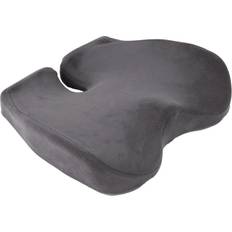 Mind Reader Orthopedic Seat Chair Cushions Gray