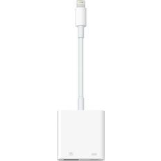 Cables Apple Lightning - USB A/USB C M-F Camera Adapter 0.3ft