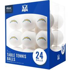 Table Tennis Balls Victory Tailgate Los Angeles Chargers 24-Count Logo Tennis Balls
