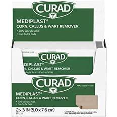 Foot Care Curad Mediplast Corn, Callus & Wart Remover - 25.0 pack