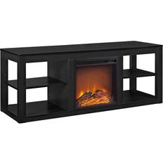 Altra Parsons Electric Fireplace TV Stand, Black