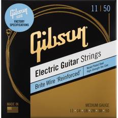 Gibson Strings Gibson Brite Wire 'Reinforced' Electric Guitar Strings, Medium Gauge