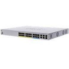 5 Gigabit Ethernet (5 Gbit/s) Switcher Cisco CBS350-24NGP