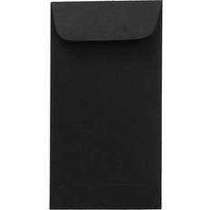 Black Shipping, Packing & Mailing Supplies Jam Paper #7 Coin Business Envelopes, 3.5 x 6.5, Black, 50/Pack 351027549I