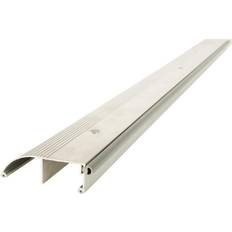 Moulding & Millwork M-D Building Products 3-3/8 Silver Aluminum and Vinyl High-Profile Outswing Door Threshold