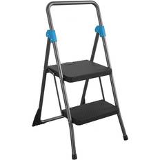Step Stools Cosco 2-Step Commercial Folding Steel Step Stool