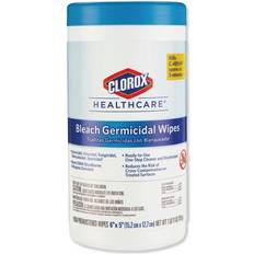 Clorox Healthcare 6 5 Unscented Bleach Germicidal Disinfecting Wipes, Canister 150-Count