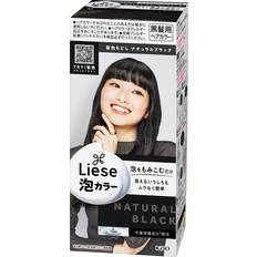 Black Color Bombs Japan Liese Bubble Foaming Hair Color Kit